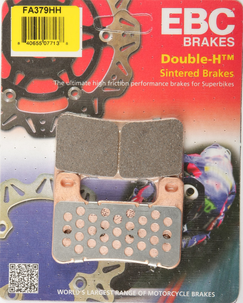EBC Brakes Double-H Sintered Superbike Brake Pads Front